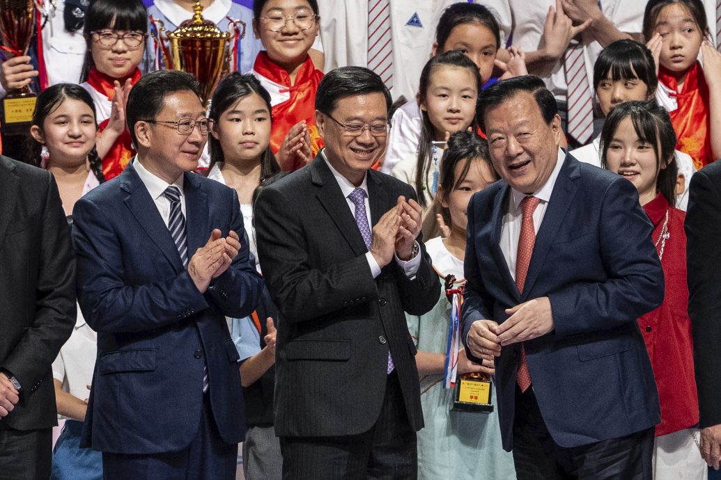 看世界两图)港区国安法5周年 夏宝龙:反修例运动几将一国两制毁于一旦