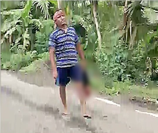 **看世界（只供网）**：家庭纠纷男子斩首兄嫂  提头游荡再自首  