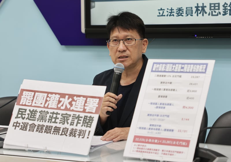 看世界）中选会：24国民党立委、高虹安罢免案成案 7月26日投票