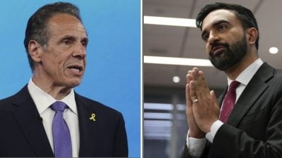 纽约市长民主党初选投票 最后民调曼达尼首次超越库莫