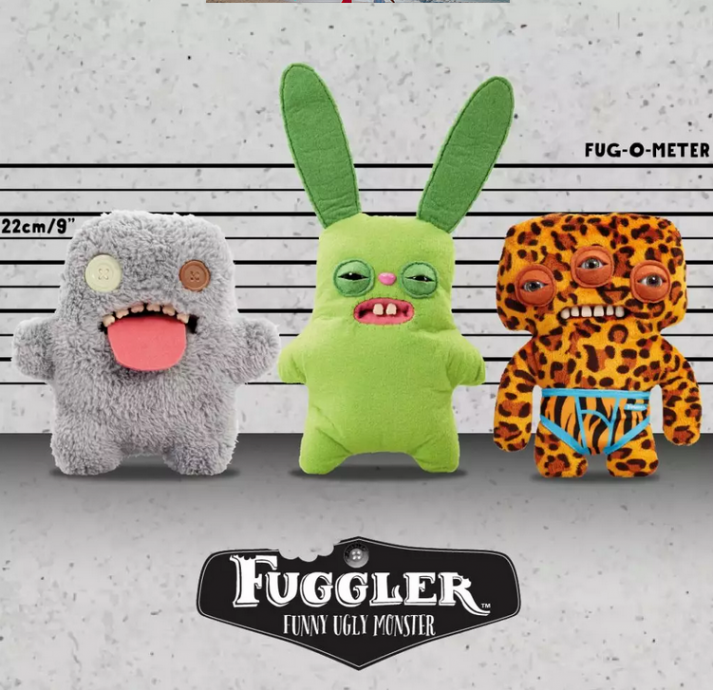 眼神空洞牙不齐会放屁？丑怪公仔Fuggler爆红 网友：丑得让人无法抗拒