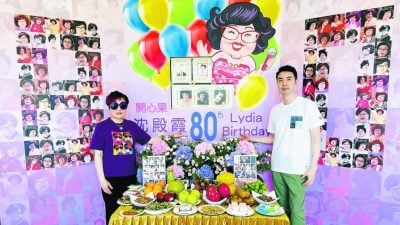 祭沈殿霞80岁冥寿 陈淑芬汇报郑欣宜成就