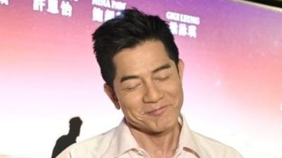 郭富城笑认老婆怀第3胎  家里越多小孩越开心
