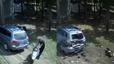 网购二手机车竟是陷阱　交易时突爆炸致乌士兵1死1残