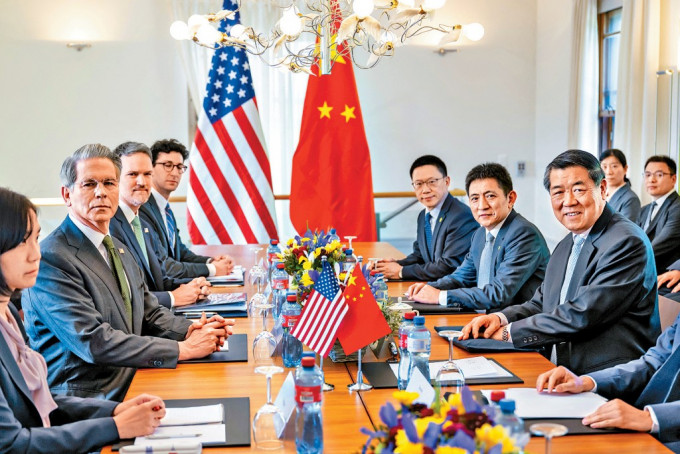 美中新一轮经贸磋商在伦敦登场 至少进行一整天