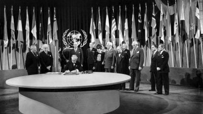 联合国宪章签署80周年 古特雷斯：勿把违反宪章视为正常