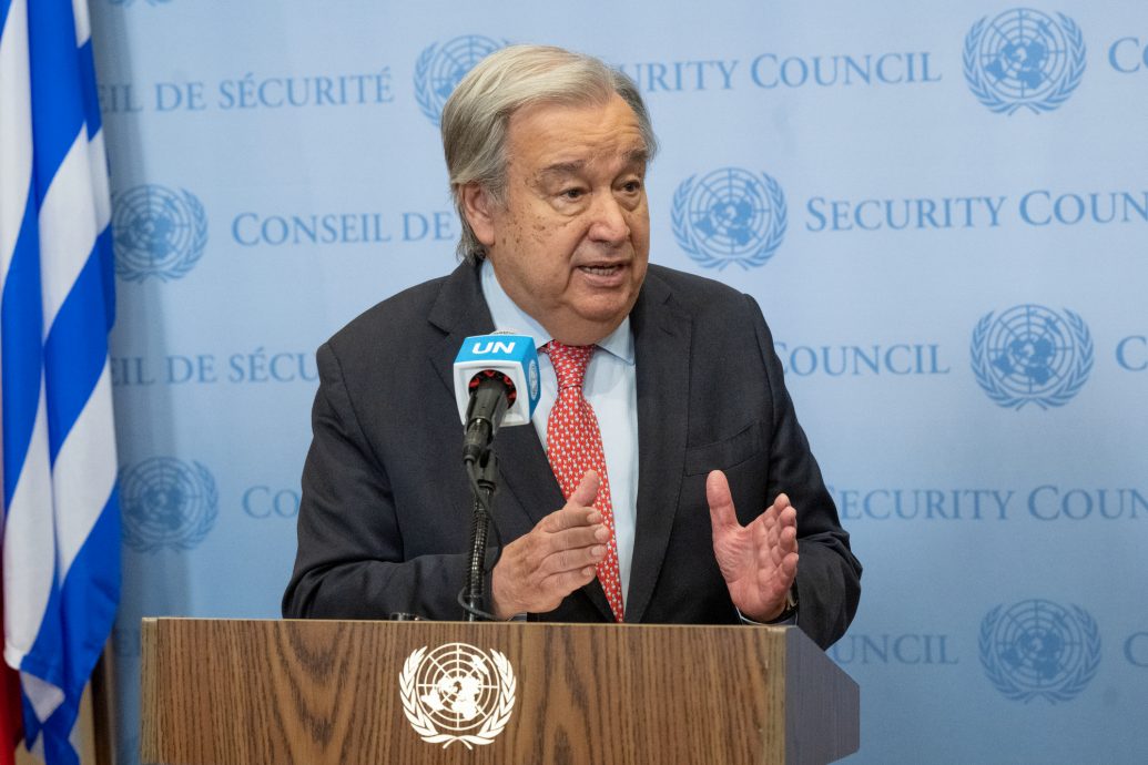 联合国秘书长再次呼吁加沙停火