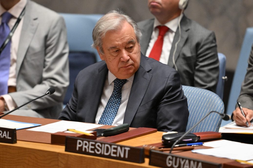 联合国秘书长:以伊冲突或失控 吁“给和平一个机会”