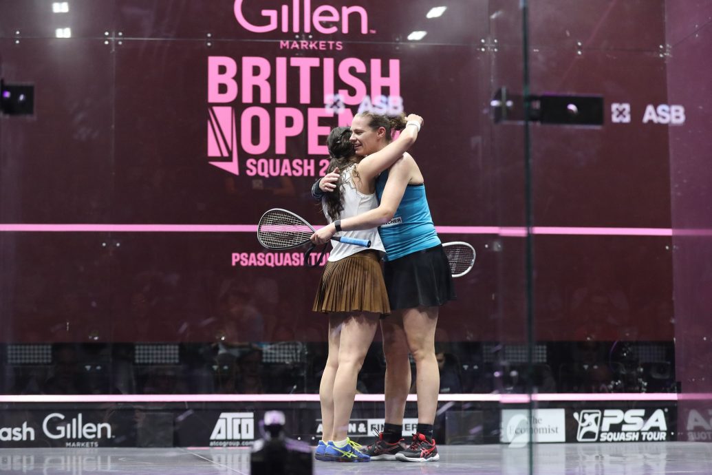 英国壁球公开赛  男女次号种子纷闯8强