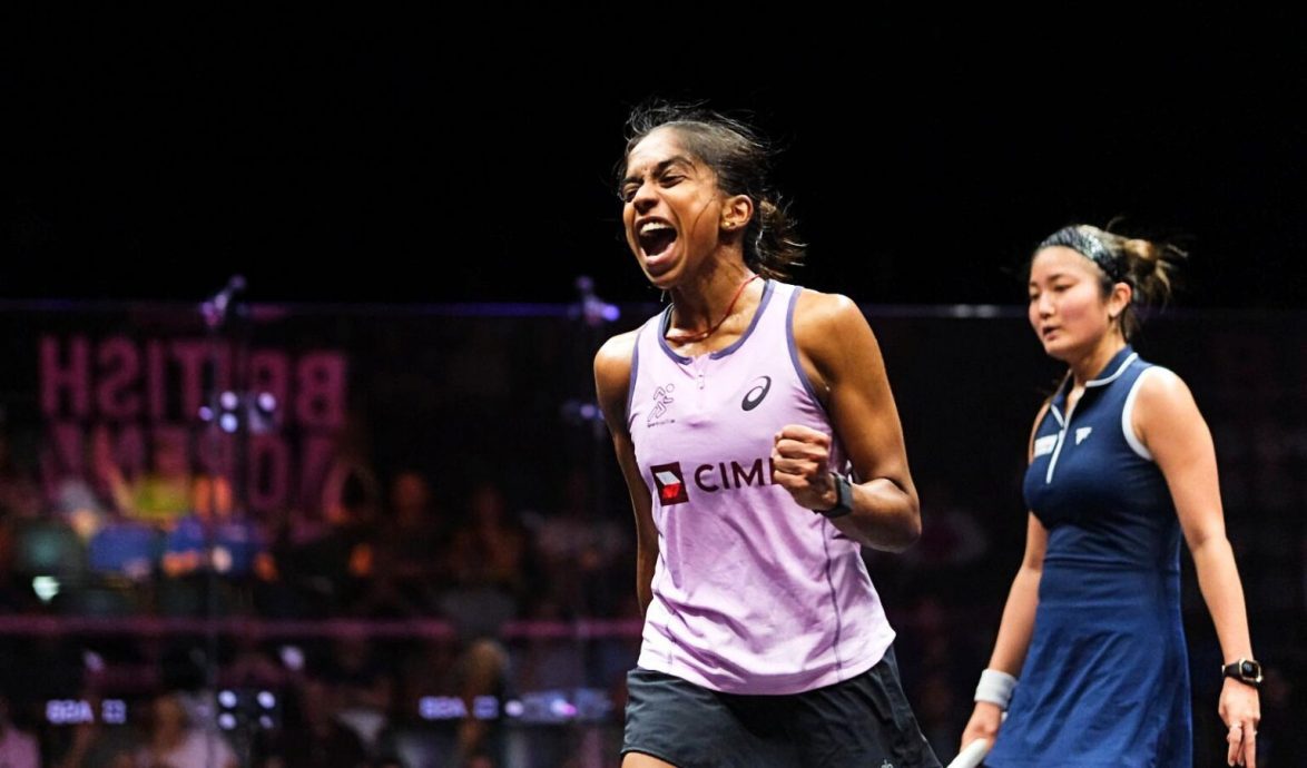 英国壁球公开赛|勇挫世界第7渡邉聡美  茜娃桑嘉莉首闯8强