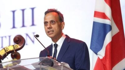 英最高专员：提升战略伙伴  盼英马关系具前瞻性
