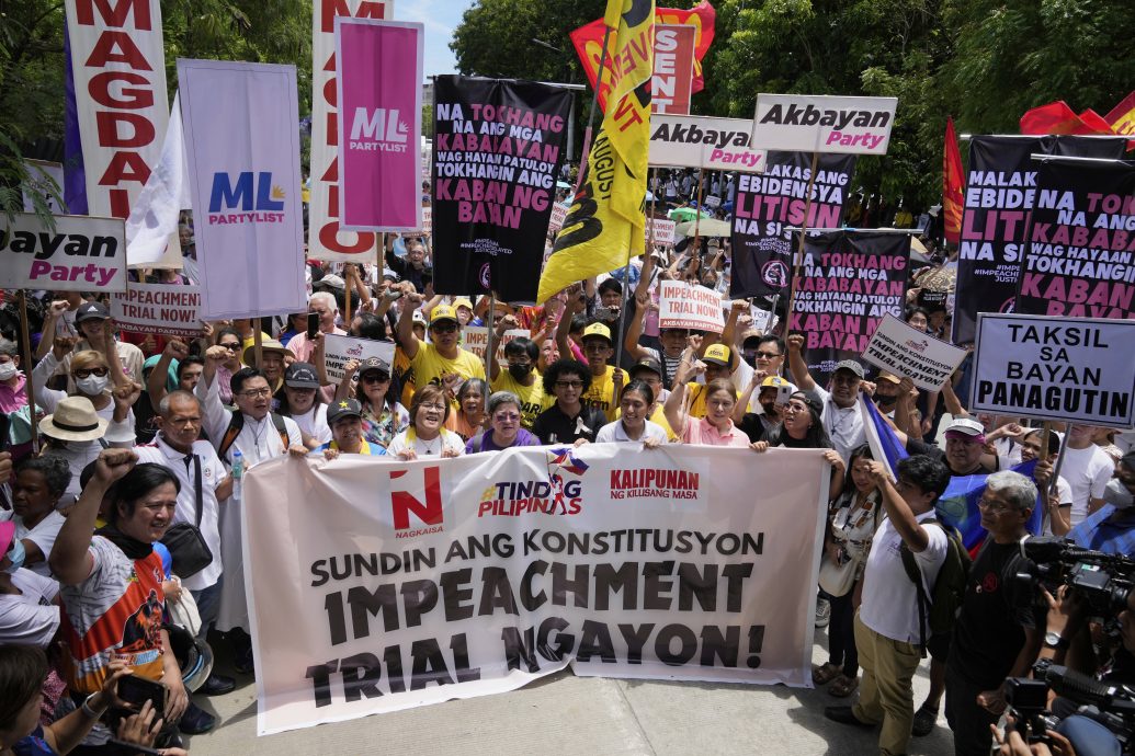 菲律宾参议院正式启动对副总统萨拉的弹劾程序