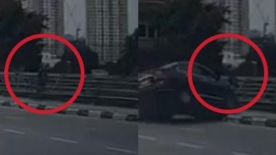 行人遭轿车撞掉入河中 遗体距离150公尺处寻获