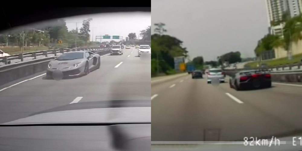 视频|Axia高速“蛇形”超车蓝宝坚尼 危险驾驶画面曝光挨轰