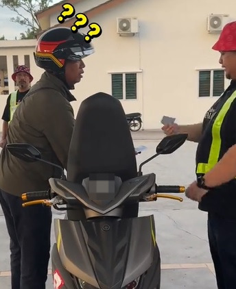 视频|“不管添多少只收RM1” 男子油站帮骑士添油获赞