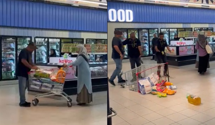 视频|“真吵架还是拍片炒作？” 夫超市丢东西骂妻引关注 