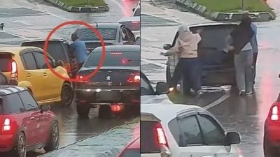 视频 | 冒雨下车帮老伯推车 2女大生善举获网赞