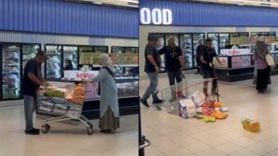 视频|夫妻超市扔物品吵架竟是演戏！ 网怒批被消费：真出事谁敢帮？