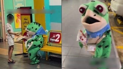 视频| 孩童穿布偶装卖艺乞讨掀议 网心疼：被剥削还是帮忙找生计？