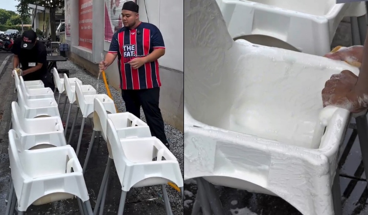 视频|担心餐厅婴儿椅不干净？ 这家店这么做被妈妈圈狂赞