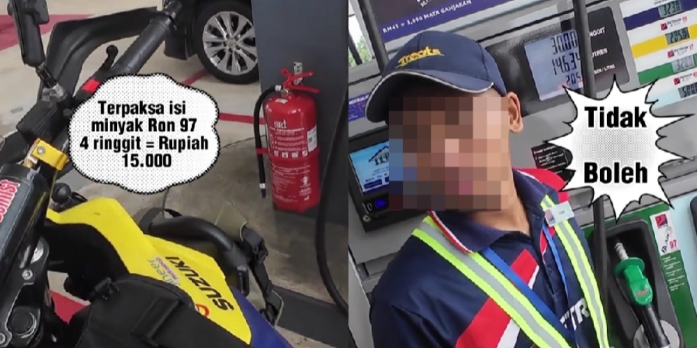视频|环游大马遇“文化冲击” 印尼骑士欲打RON95遭拒引热议