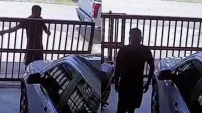 视频| 男子擅自开门问“卖椰子吗？” 离谱行为吓坏屋主！