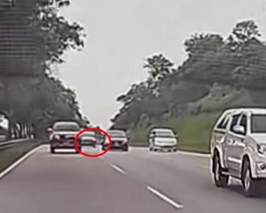 视频|轿车从哪“飞”出来? Z行狂飚逼车酿祸