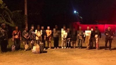 试图偷渡入柬赌场工作 一人中枪20人被抓