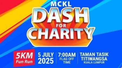 部分善款捐星洲基金会   MCKL 7月5义跑筹款