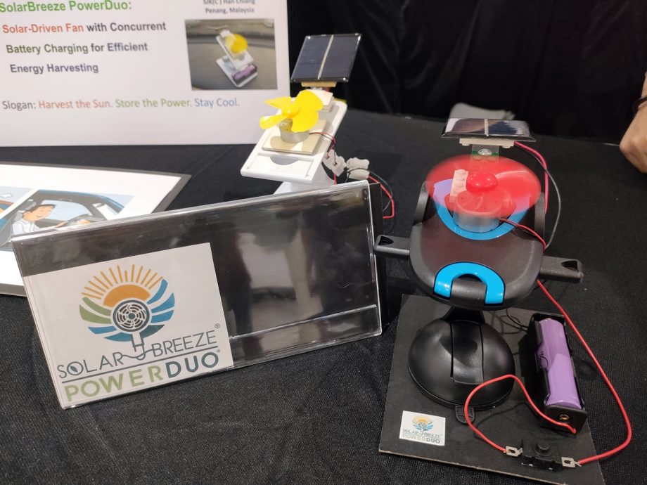 请签发(大北马)创客妙想:灵光一闪有点子 小创客发明“双能清风扇” 便宜又实用