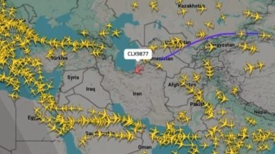 连3天3架神秘货机自中国飞往中东 飞近伊朗后从雷达消失