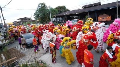 金宝圣佛庙105周年庙庆   文化大游行欢腾热闹