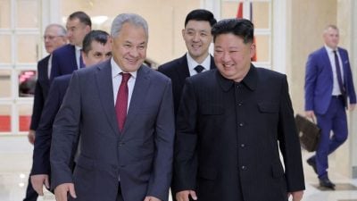 金正恩俄安全首长会面敲定协助事项  俄媒：朝再派6000人赴俄