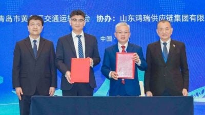 陈德钦率团出席青岛交流会 推动马中港口物流合作