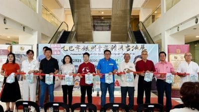 霹廉贞书画印协会主办  青年书法展明天最后
