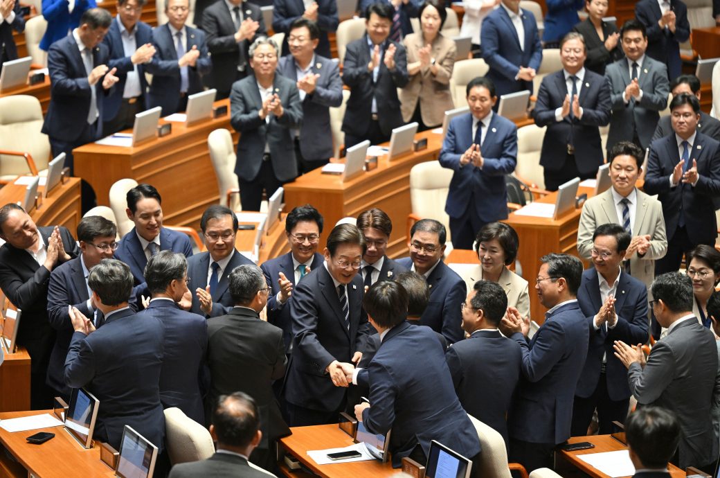 韩总统李在明首次施政演说 普发消费券重申“实用外交”