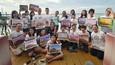 双脚丈量土地 画笔记录呼吸   旅画 五条港 原味道