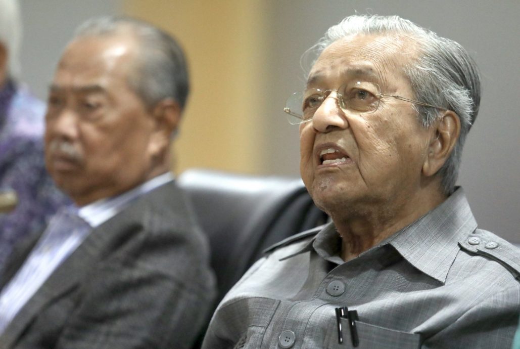 马哈迪与土团伊党推动马来人团结运动  “让马来人重掌主导权”