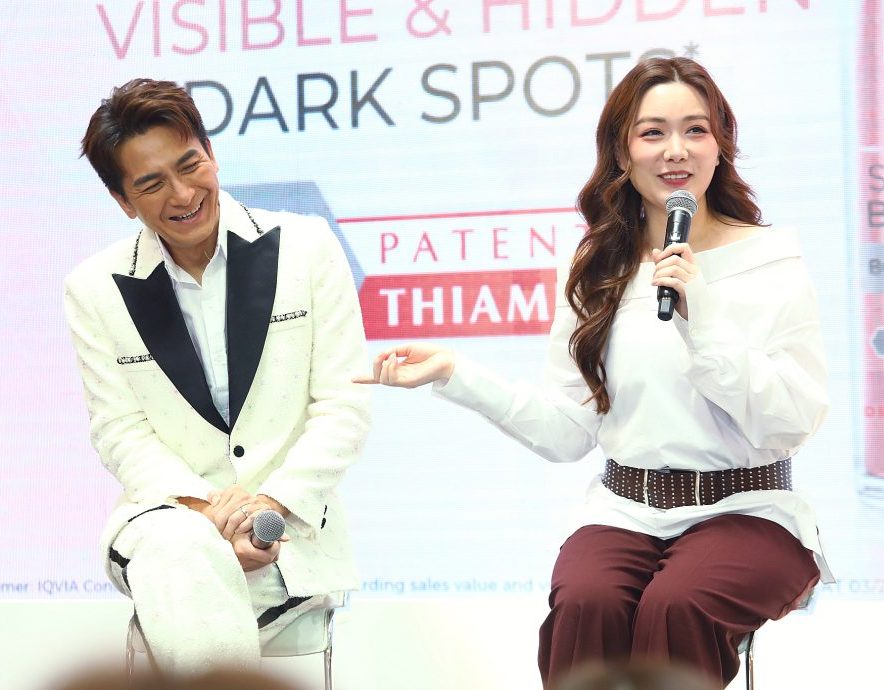 马国明放闪夸老婆可爱 汤洛雯腹部微凸撇怀孕