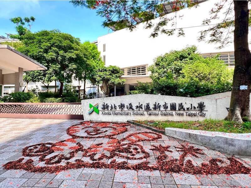 高手在民间!淡水校园惊见“落叶画家”引上万人朝圣