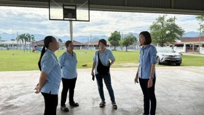 黄诗情：荣丰园篮球场篮筐遭扯下 促维护公物揪破坏王