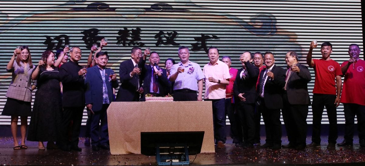 （供花城）NS芙蓉/森南少林洪拳体育会16周年庆，喜获国州议员1.5万大红包