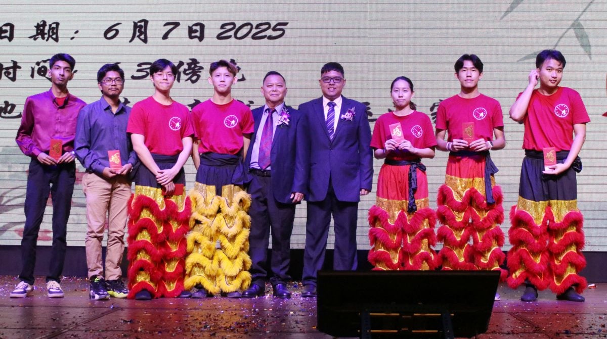 （供花城）NS芙蓉/森南少林洪拳体育会16周年庆，喜获国州议员1.5万大红包