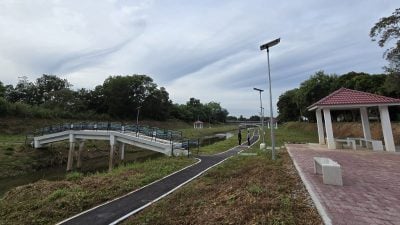 获水利局美化 添休闲好去处   遮兰河 焕发新风貌