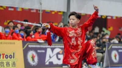 育英林金胜代表大马   出征亚洲青少年武术赛