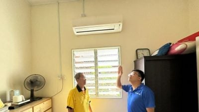 甘榜普劳木屋遭蚁蚀 局部维修工程竣工