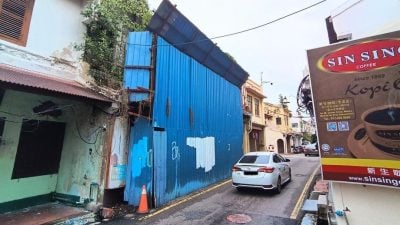 围篱脱落 杂草众生 积水养蚊   老街荒屋 藏危机