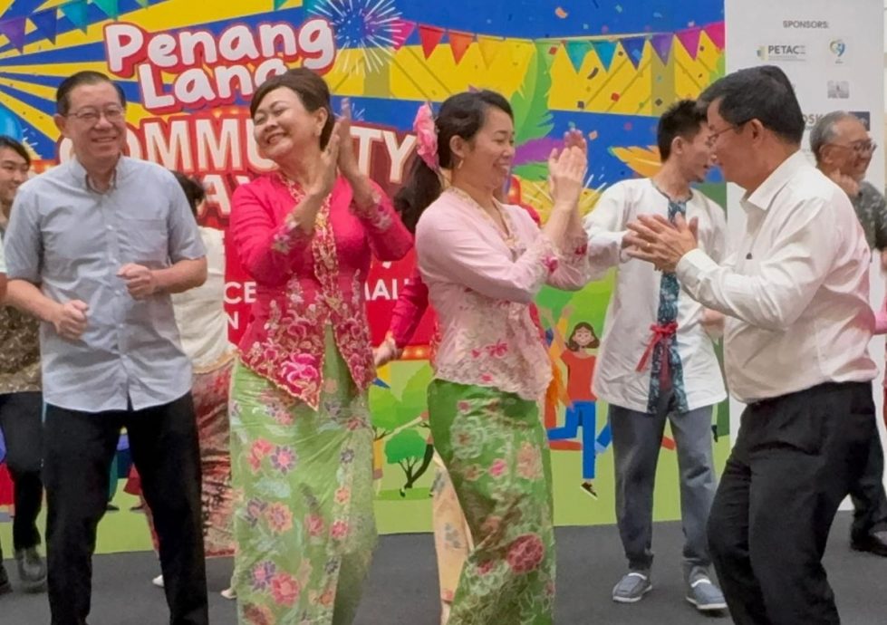 (大北马)“槟城人社区日”盛大登场 槟两代首长登台跳舞