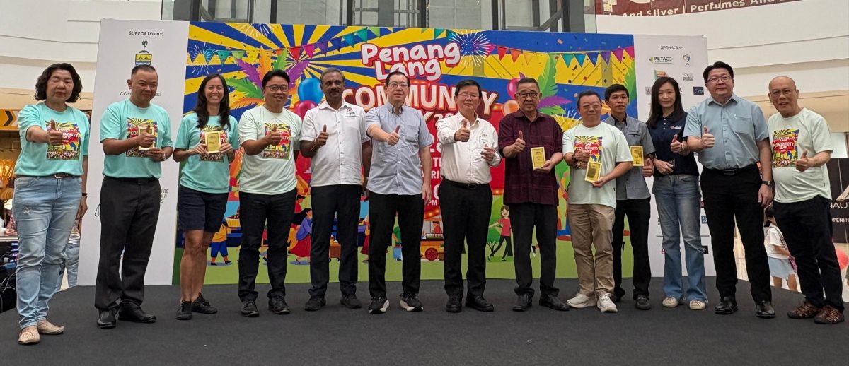 (大北马)“槟城人社区日”盛大登场 槟两代首长登台跳舞