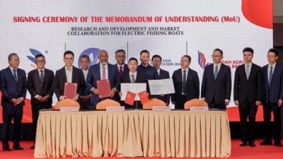 中国福建团考察吉打港口   签备忘录 引进渔业技术　